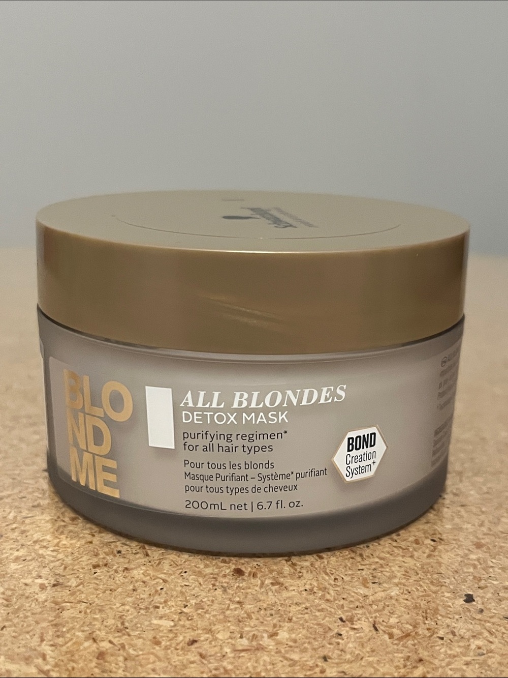 BlondMe All Blondes Detox Mask — Cream Hair Purifying Treatment